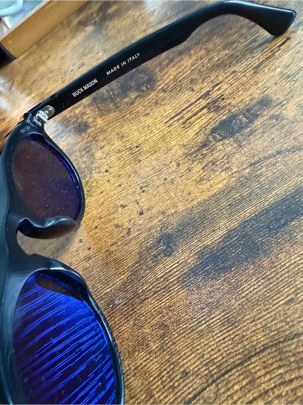 Buck Mason Glasses Speedster NWOT - Picture 6 of 9